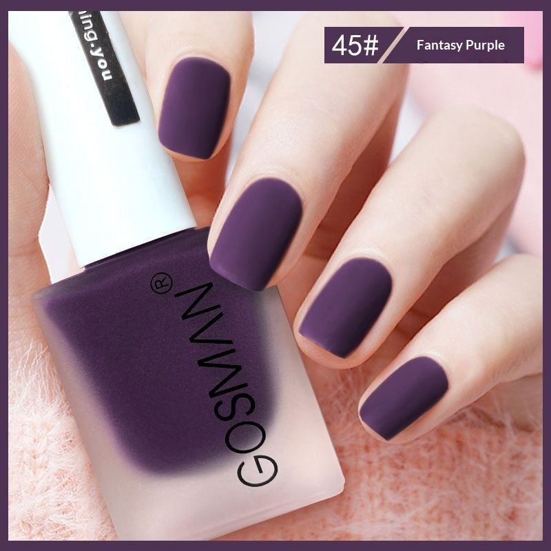 Quick-dry Matte Nail Polish, Non-peel