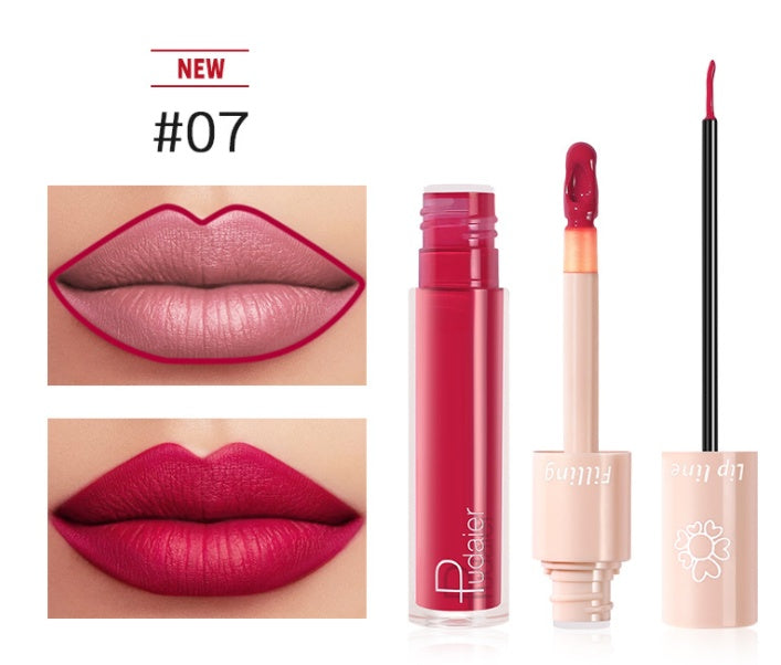 Pudaier Dual Lipstick & Lip Gloss Pudaier Dual Lipstick Lip Gloss Liquid L | Ectron Online
