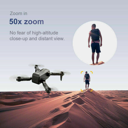 Quad Air Drone KK1: 4K HD Dual Camera FPV Quadcopter + 2 Batteries Quad Air Drone RC Drone 4K HD Dual Camer | Ectron Online