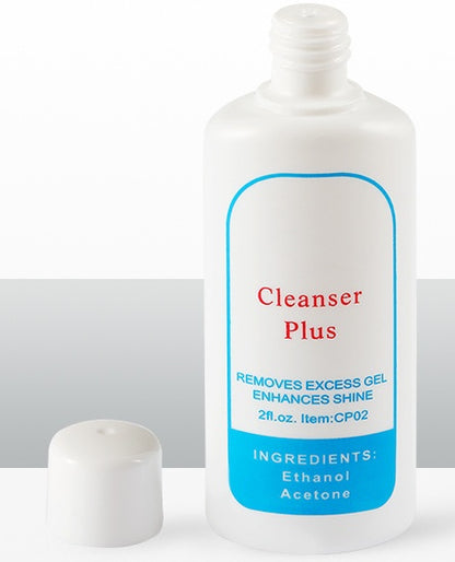 60ml UV Gel Cleanser - Multi-Function Quick-Dry Nail Prep & Shine Liquid Nail quick-drying water seal scrub gel w | Ectron Online