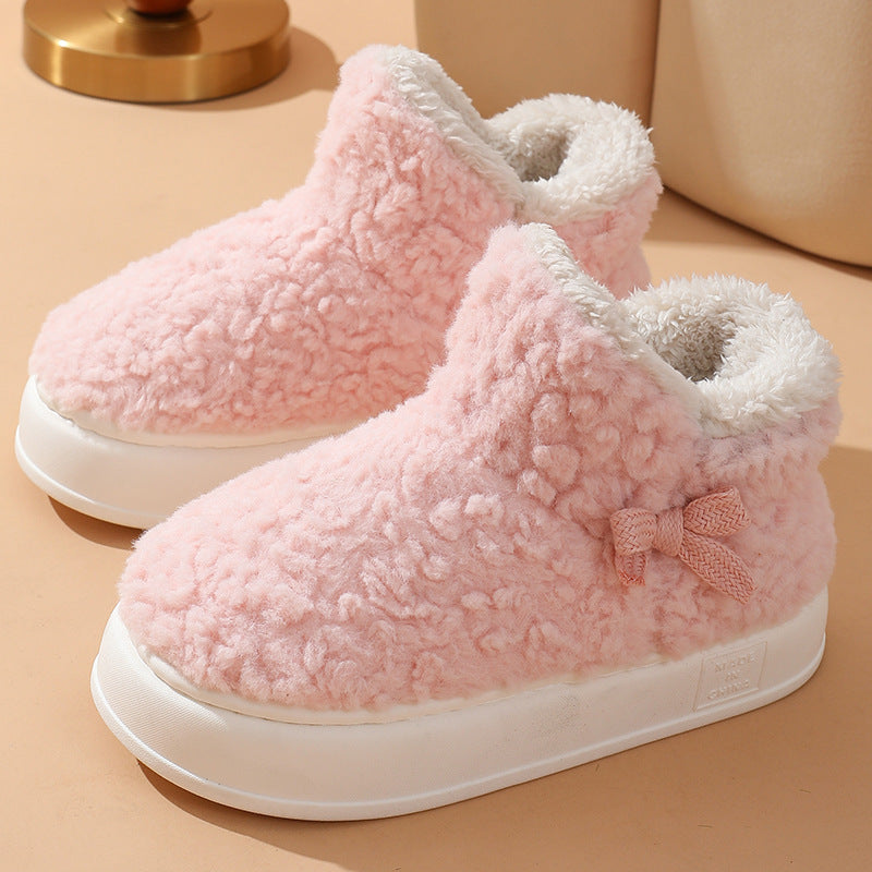 Thickened Fleece-lined Cotton Shoes – Winter Indoor & Outdoor Thickened Fleece-lined Winter Cotton Sho | Ectron Online