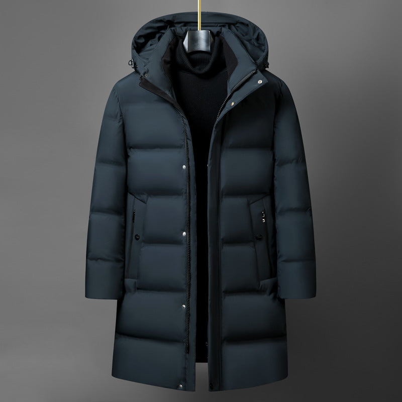 Men's Fashion Mid-length Thick Down Jacket Coat Men's Fashion Mid-length Thick Down Jack | Ectron Online