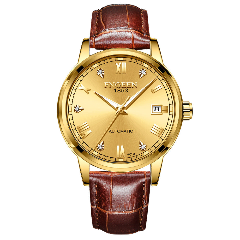 Automatic Mechanical Watch – Waterproof, Luminous Steel Strap Watches | Ectron Online