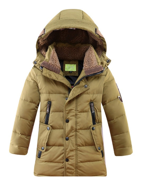 Kids' -30° Duck Down Jacket | Boys' Winter Outerwear -30 Degree Children's Winter Jackets Duc | Ectron Online