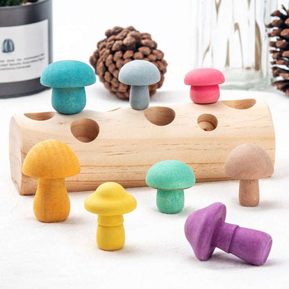 Wooden Mushroom Picking Game Simulation Mushroom Picking Game Wooden | Ectron Online
