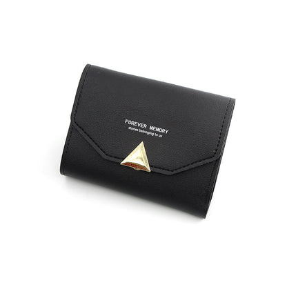 New Creative Korean Style Women's Short Wallet Wallet Women's Clutch Bag Multiple Card Slots Wallet Coin Purse