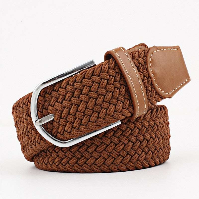Women's Canvas Pants with Braided Belt Women's Canvas Belt Student Pants Casual | Ectron Online