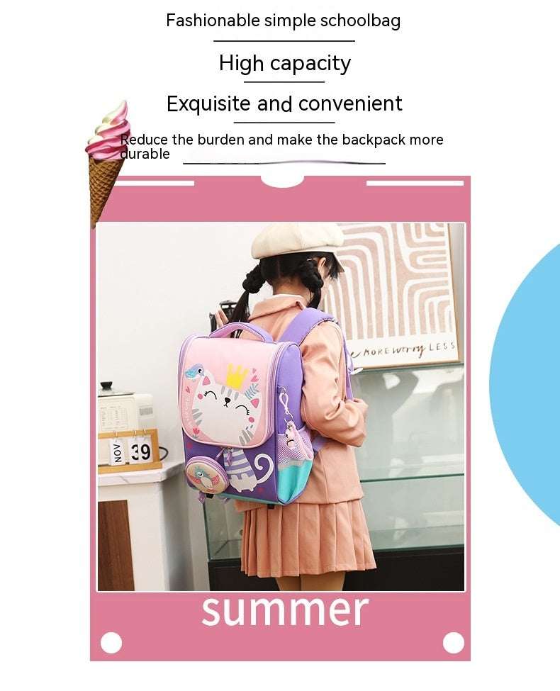 Kids Dinosaur & Space Backpack | Fun Cartoon School Bag for Boys Children's Schoolbag Cartoon Dinosaur Sp | Ectron Online