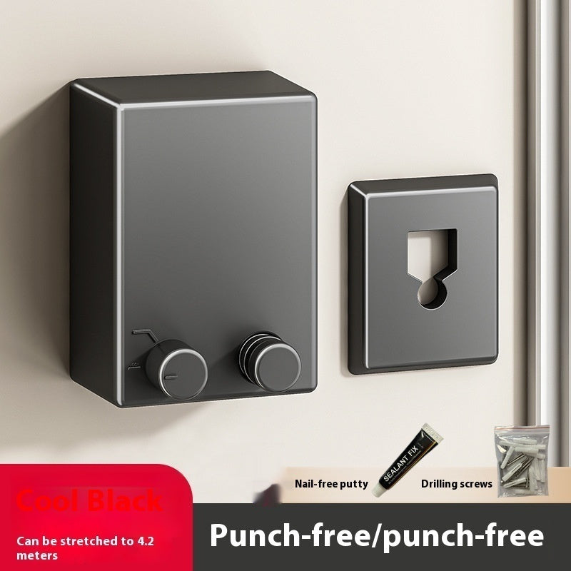 Invisible Clothesline – Punch-Free Wall-Mounted Balcony Dryer Invisible Clothesline Punch-free Home Ba | Ectron Online