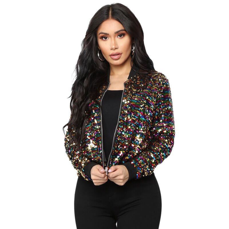 Women's Sequined Jacket, Stylish and Trendy Outerwear & Jackets | Ectron Online