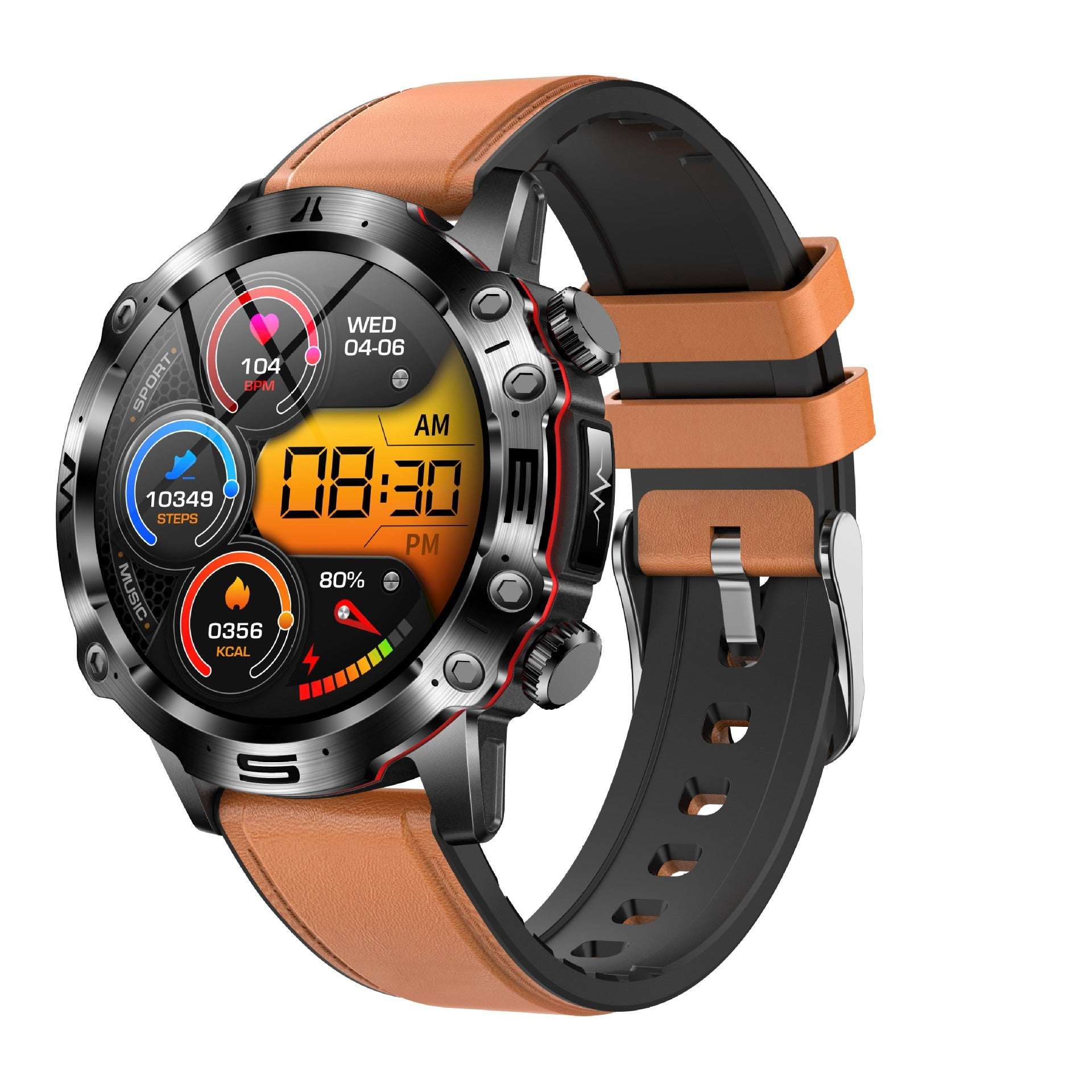 Men's HD ECG Smartwatch HD ECG Bluetooth-compatible Call Outdoor | Ectron Online