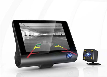 1080P HD 3-Channel Dash Cam 1080P High-definition Three-record Drivi | Ectron Online