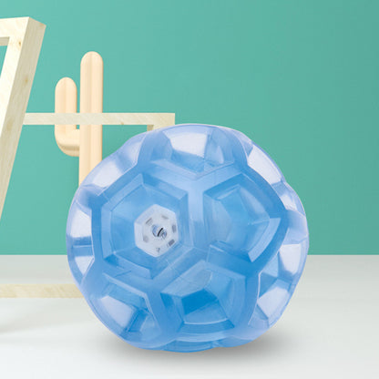 Multi-faceted sounding ball pet toy