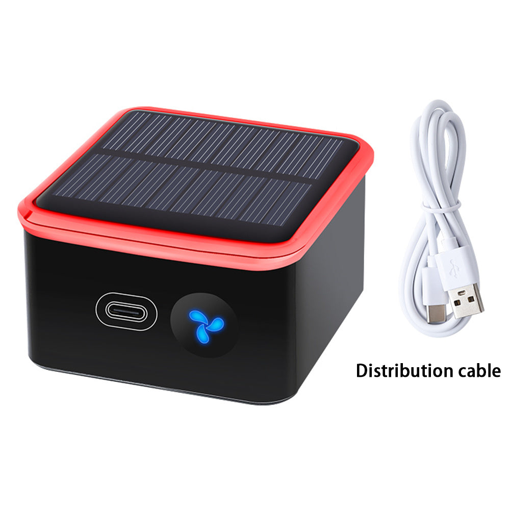 Car Mounted Solar Powered Air Purification  Deodorization Sterilization Disinfection Device