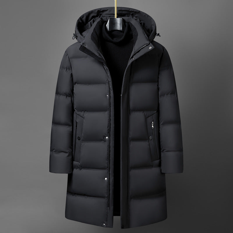 Men's Fashion Mid-length Thick Down Jacket Coat Men's Fashion Mid-length Thick Down Jack | Ectron Online