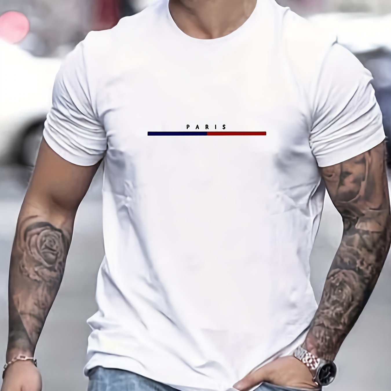 Men’s Cotton T-Shirt – Fashion Personality Graphic Tee Men's Fashion Personality Cotton T-shirt | Ectron Online