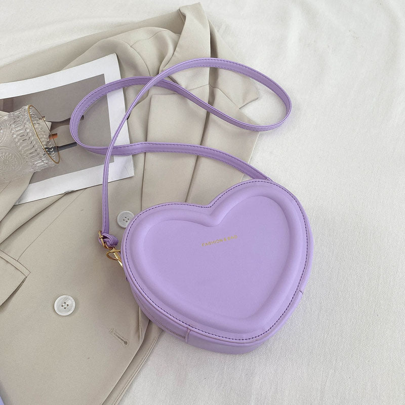 Fashion Heart Shaped Shoulder Messenger Bag Fashion Heart Shaped Shoulder Messenger | Ectron Online