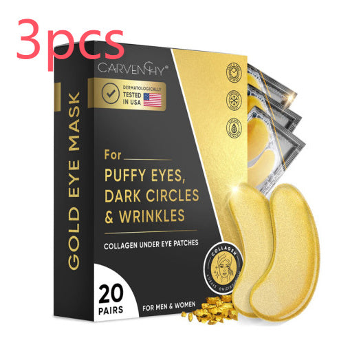 Gold Eye Mask - Remove Bags & Wrinkles Eye Bag Removal Wrinkle Lifting And Tigh | Ectron Online