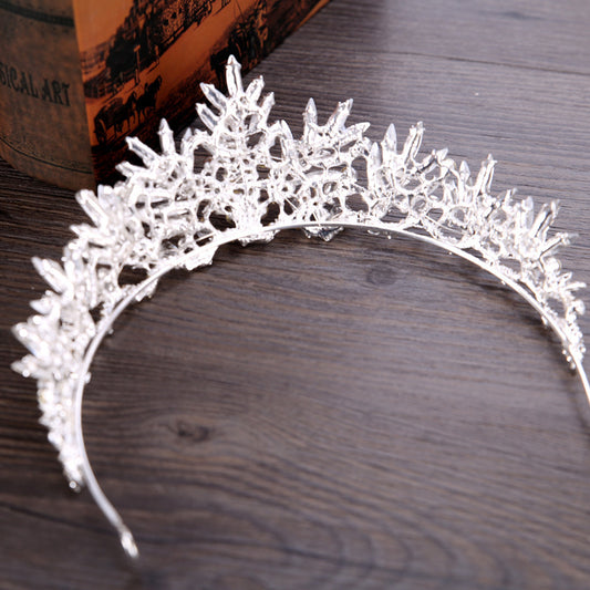 Crystal Crown, Bridal Crown, Headband, Headdress