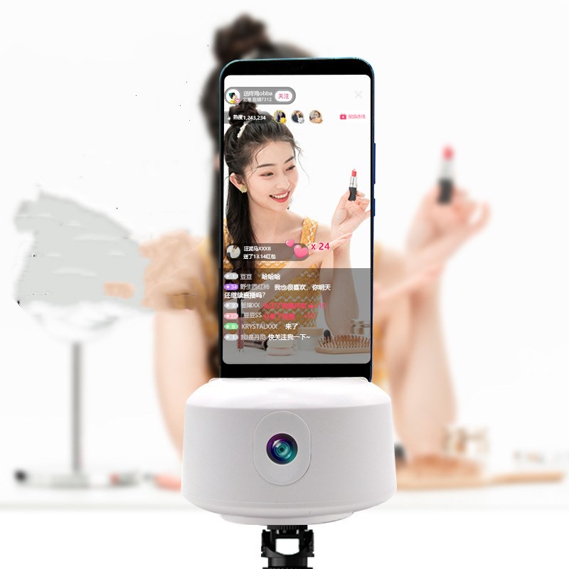 360 degree rotating stand gimbal face detection