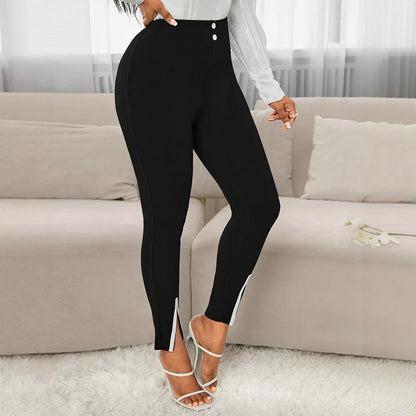 Women's Elegant Commuting Slim-Fit Pants | Chic Office Wear Trousers European And American Elegant Commuting | Ectron Online