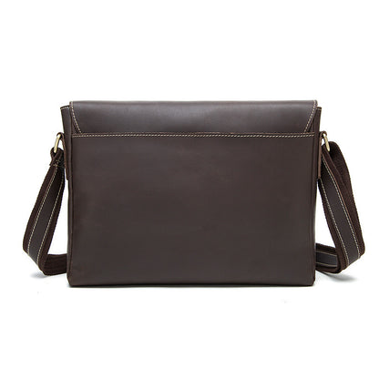 Mary round special genuine male bag men Crazy Horse Leather Shoulder Bag Messenger Bag Retro Leather Bag Factory
