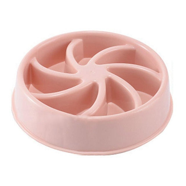 Plastic Choke Prevention Slow Feeder Bowl for Dogs & Cats Plastic Pet Dogs And Cats Choke Preventi | Ectron Online