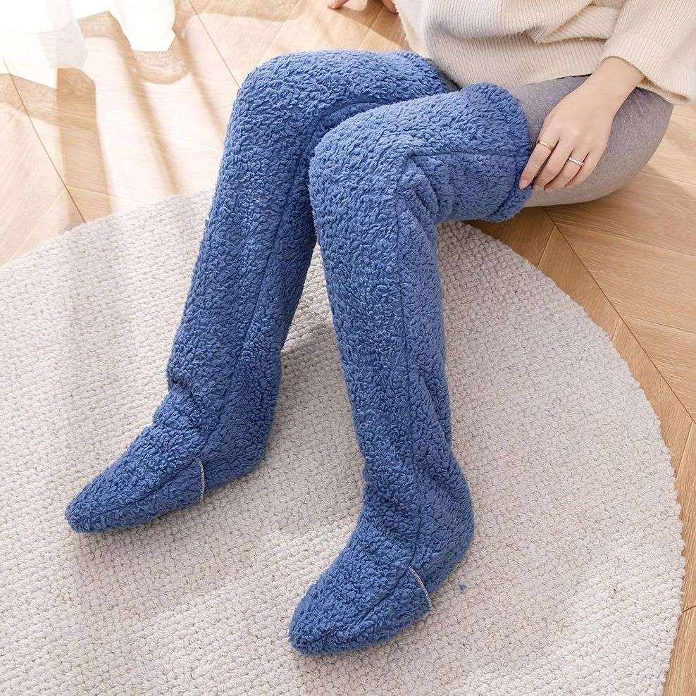 Over Knee High Fuzzy Long Socks Over Knee High Fuzzy Long Socks Winter W | Ectron Online