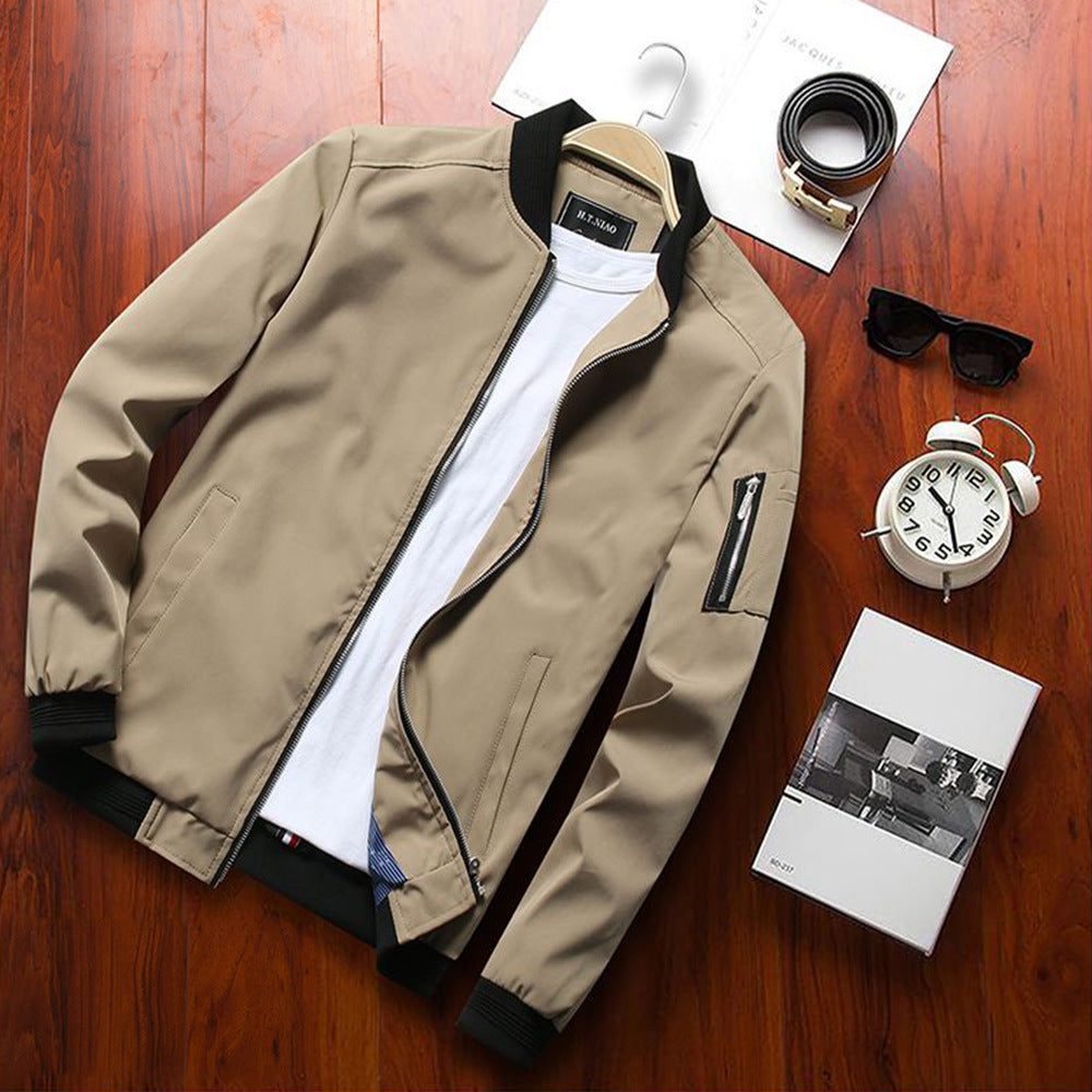 Men's Casual Baseball Jacket - Trendy Youth Baseball Uniform Jackets & Outerwear for Men | Ectron Online