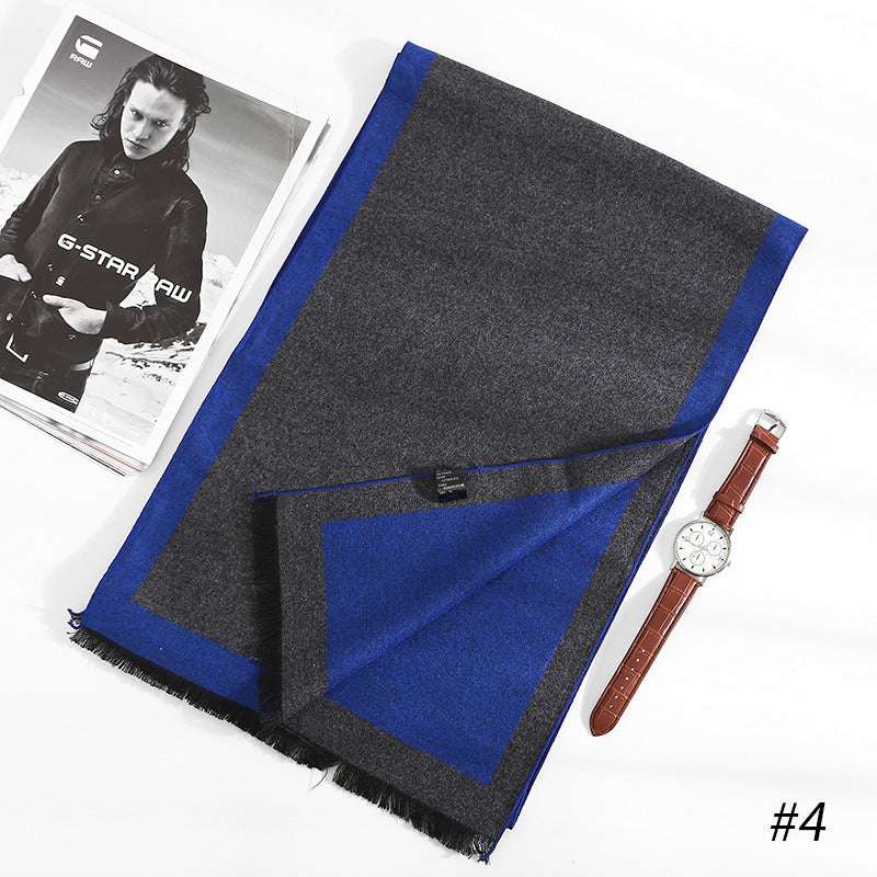 Simple Brushed Artificial Silk Scarf Artificial Silk Brushed Scarf Autumn And | Ectron Online