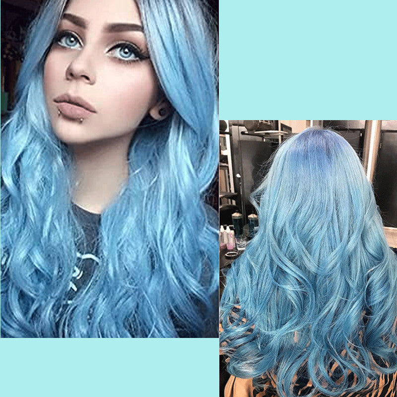 Universal Full-Head Long Curly Wig - Luxurious Volume Universal Wig Full-head Wig Medium And L | Ectron Online