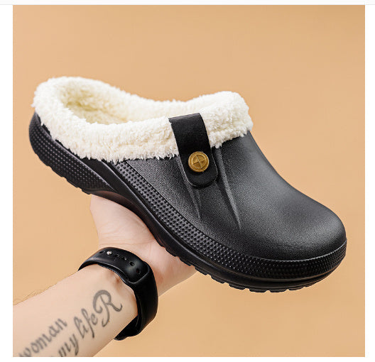 Waterproof Cotton Slippers – Comfortable Home Footwear Home waterproof cotton slippers | Ectron Online