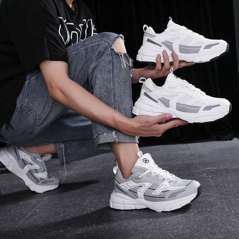 Men’s Thick-Soled Casual Sneakers – Breathable & Comfortable Men's Thick-soled Casual Breathable Snea | Ectron Online