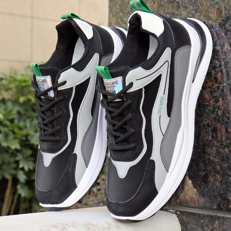 Men's Casual Waterproof Leather Sneakers
