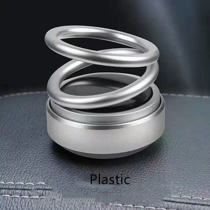 Solar Auto Rotation Car Air Freshener & Perfume Diffuser