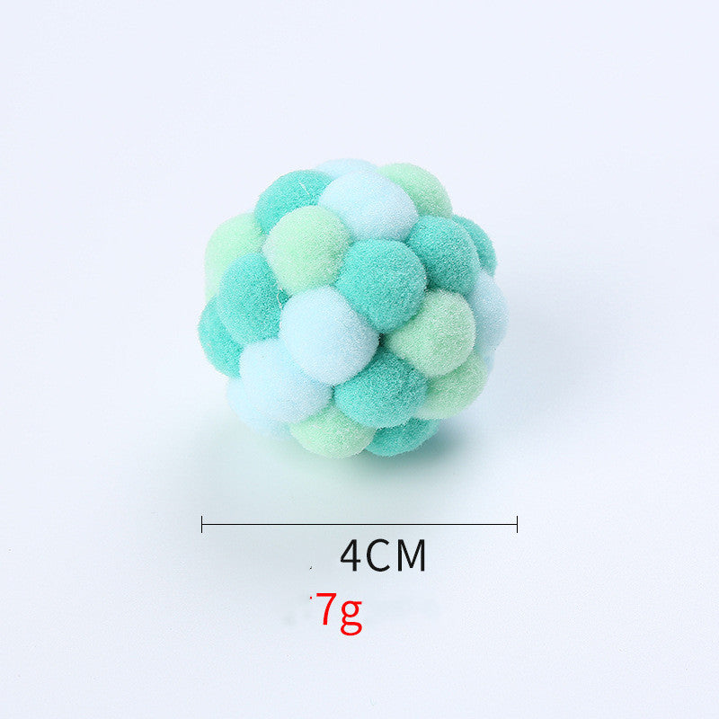 Pet Cat Toy Elastic Ball – Fun & Bouncy Interactive Play Pet cat toy elastic ball | Ectron Online