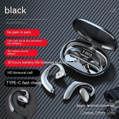 Wireless Bluetooth External Non-in-ear Ultra-long Life Battery Headset