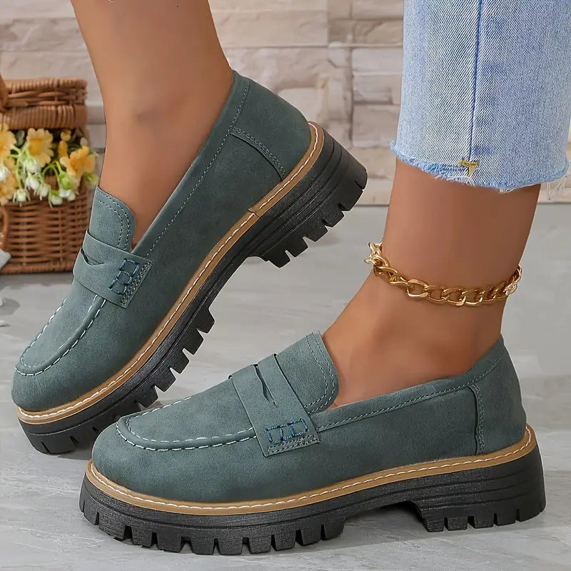 Fashion Casual Matte British Style Women's Shoes Fashion Casual Matte British Style Women | Ectron Online