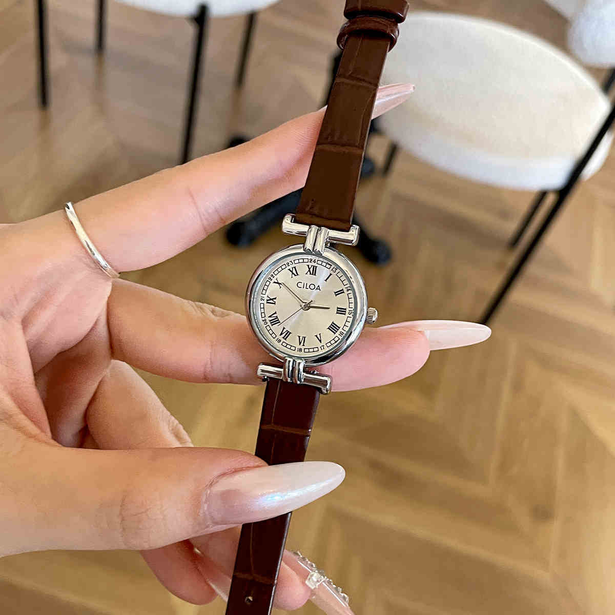 New Light Luxury Osmanthus Watch for Women Light Luxury Osmanthus New Women's Watch | Ectron Online