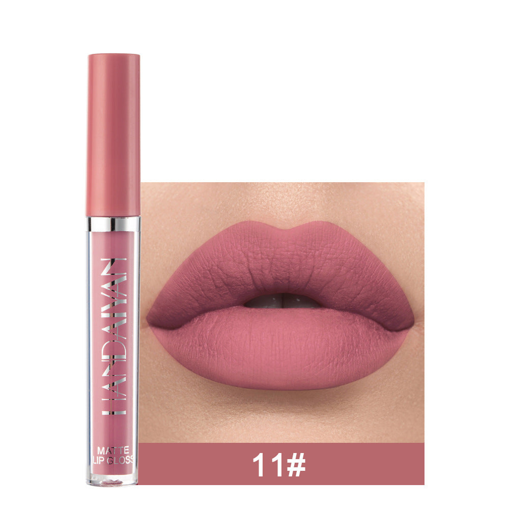 Lip Mud Lazy Matte Lip Gloss – Authentic, No Cup Transfer Lip Mud Lazy Lipstick Lip Glaze Authenti | Ectron Online