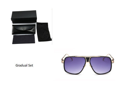 Men's Designer Sunglasses - Grandmaster Square Men’s Sunglasses | Ectron Online