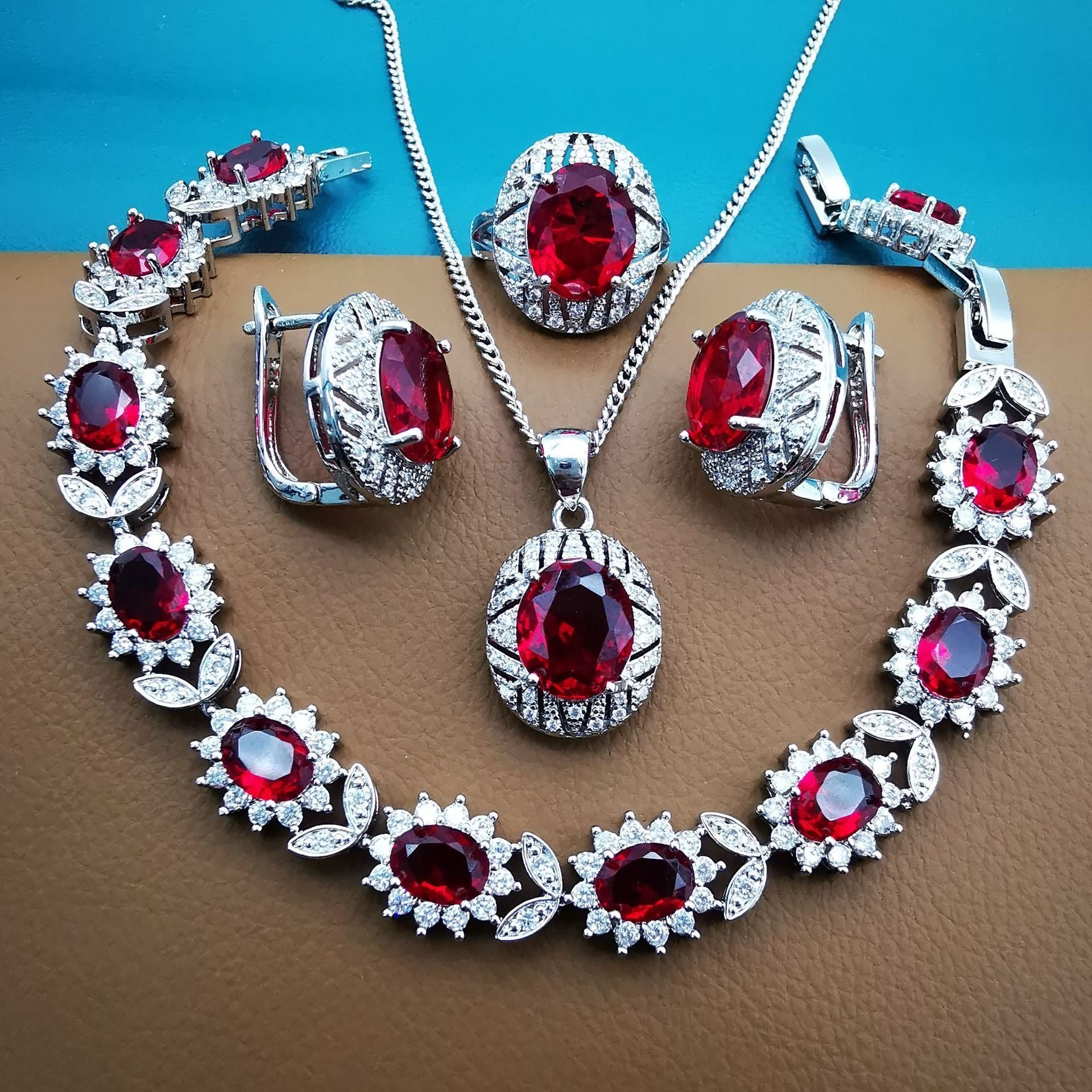 Luxury Temperament Wild Jewelry Suit - Statement Set Luxury Temperament Wild Jewelry Suit | Ectron Online