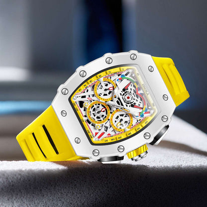 Men's Multifunctional Quartz Watch Multifunctional Fashion Waterproof Quart | Ectron Online
