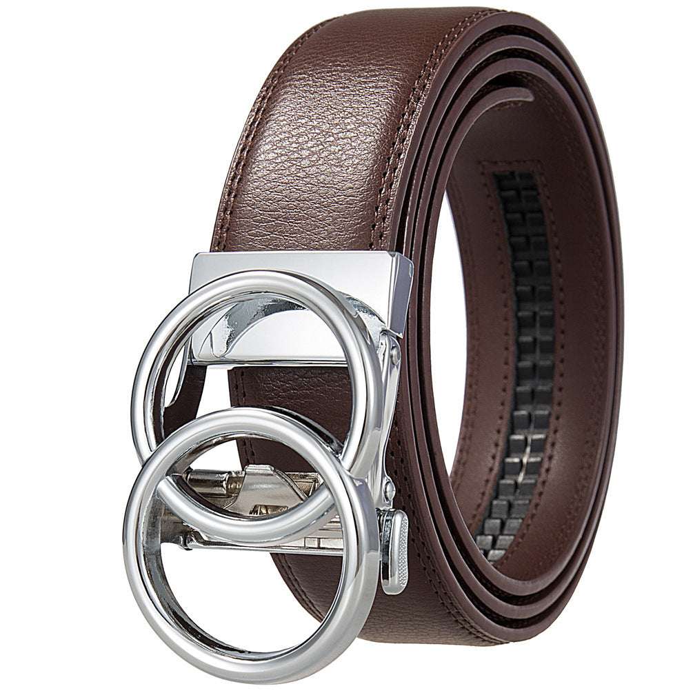 Men's Fashion Comfort Click Belt - Automatic & Cowhide Men's Fashion Comfort Click Belt | Ectron Online