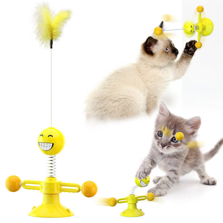 Cat Rotating Windmill Multi-Function Toy Cat Rotating Windmill Multi-Function Toy | Ectron Online