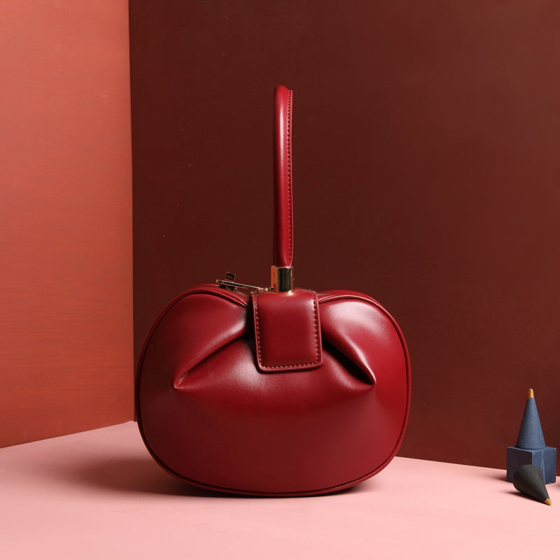 Leather Handbags Leather handbags fashion dumplings handb | Ectron Online