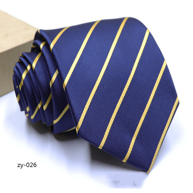 New Men's Hot Sale 1200D Striped Tie Men's Tie | Ectron Online
