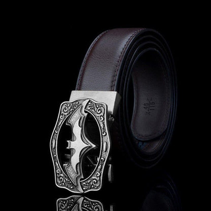 Unique Men's Belt - Bat Buckle - Antique Automatic Men's Belts | Ectron Online