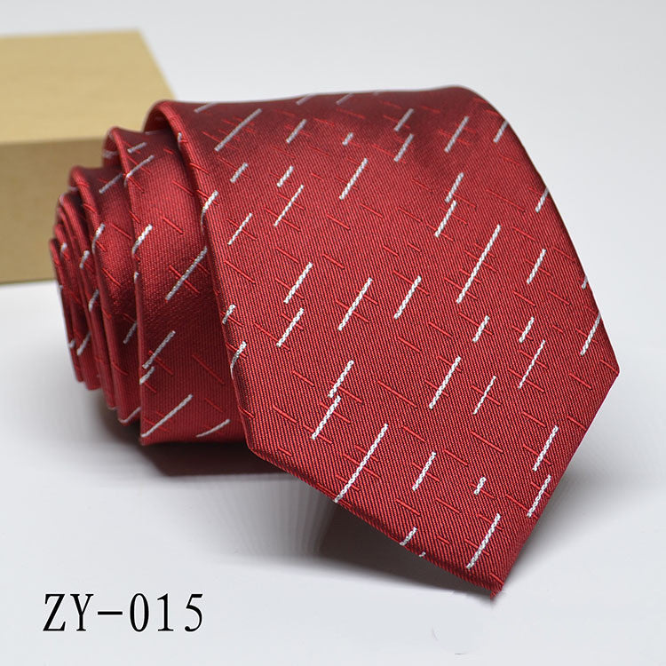 New Men's Hot Sale 1200D Striped Tie Men's Tie | Ectron Online