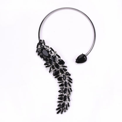Luxury Full Diamond Flower Necklace